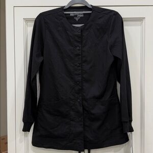Grey’s Anatomy Long Sleeve Black Scrub Top - Size Small from Barco